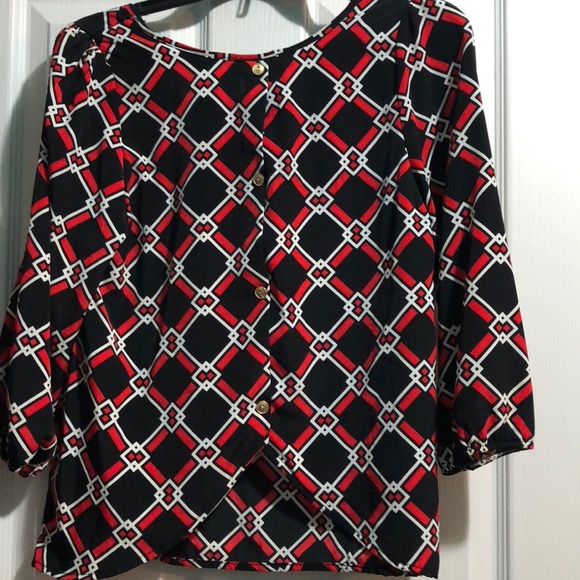 Patterned blouse - Picture 3 of 4